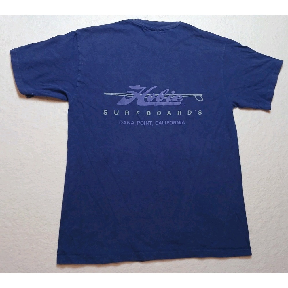 Vintage Hobie Surfboards Shirt Size Medium Purple Made In USA - Picture 7 of 8